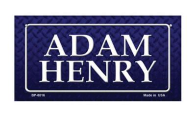 Smart Blonde Adam Henry Novelty Bicycle License Plate BP-8016