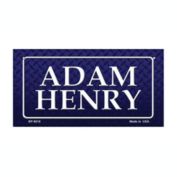 Smart Blonde Adam Henry Novelty Bicycle License Plate BP-8016