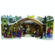 3D Christmas Nativity German Advent Calendar