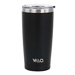 WAO 18oz  Thermal Tumbler with Acrylic Lid in Matte Black