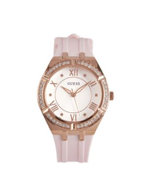 Guess Women's Pink Cosmo Dress Watch
