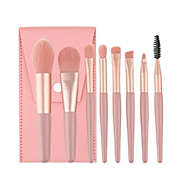 Kitcheniva 8-Piece Makeup Brush Set, Light Pink