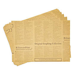 Juvale 12-Pack Newspaper Wrapping Paper, Kraft Paper Sheets (27.75 x 19.75 in)