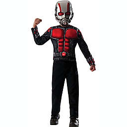 Rubies Red and Black Ant Man Boys Halloween Shirt and Mask Set Small Size 4-6