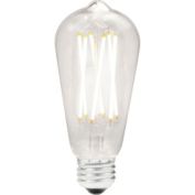 Signature Home Collection Set of 3 Clear LED Dimmable Light bulb 5.5"