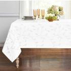 Alternate image 0 for Kate Aurora Living Madison Floral Embroidered Fabric Tablecloth - 54 in. x 84 in. (6-8 Chair), White