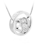 Wrapables Eternal Love Ring Necklace