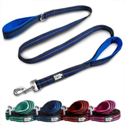 Black Rhino Dog Leash - Heavy Duty - Medium & Large Dogs  5ft Long Leashes  Two Traffic