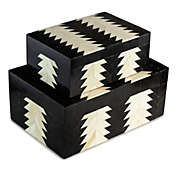 GAURI KOHLI Venota Decorative Boxes, Set of 2