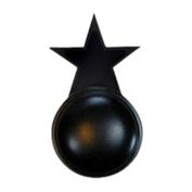 Village Wrought Iron Star - Door Knob