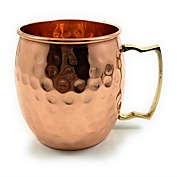 Vibhsa Hammered Moscow Mule Mugs, Set of 2