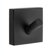 Smedbo House Single Hook Matte Black