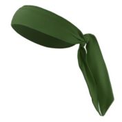 Unique Bargains 1 Piece Adjustable Soft Sport Headband, Sweat Wicking Gym Tennis Tie Sweatband for Men Women, Green