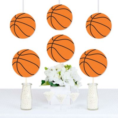 Big Dot of Happiness Nothin&#39; but Net - Basketball - Decorations DIY Baby Shower or Birthday Party Essentials - Set of 20