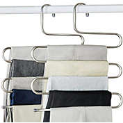 Kitcheniva Trousers Hanger 5 Layers S Shape Pants Scarf Hanger