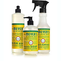 Mrs. Meyer's Honey Suckle Kitchen Set, Dish Soap, Hand Soap, and Multi-Surface Cleaner,