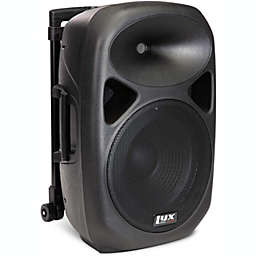 LyxPro Active PA Rechargeable Battery Speaker System , Equalizer , Bluetooth Connection, SD Slot USB MP3 AUX, Mic,1/4" 1/8" 3.5mm Inputs