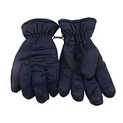 Kitcheniva 23cm Kids Winter Knit Men Women Waterproof Skiing Gloves, Navy Blue