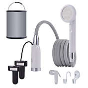 Ivation Portable Shower Kit, Outdoor Camping Shower with Shower Head and Camping Accessories