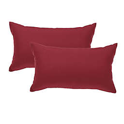 PiccoCasa Polyester Lumbar Pillow Cover For Sofa Car Bed 12