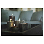 Northlight LED Lighted Faux Driftwood Flickering Candles Canvas Wall Art 15.75" x 23.5"
