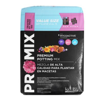 Premier, Pro Mix, 2.0 CUFT, Premium Potting Mix, Compressed Bale