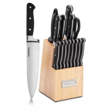 Cuisinart Triple Rivet 16-Piece Cutlery Block Set. View a larger version of this product image.