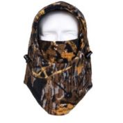 Stock Preferred Windproof Fleece Camo Balaclava Warm Hood Face Cover #17