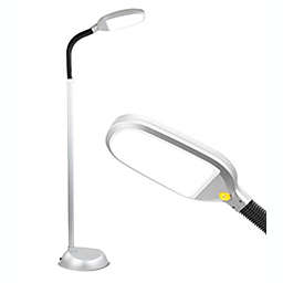 Litespan LED Floor Lamp - Silver