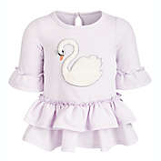 First Impressions Baby Girl&#39;s Swan Ruffle Dress Purple Size 24MOS