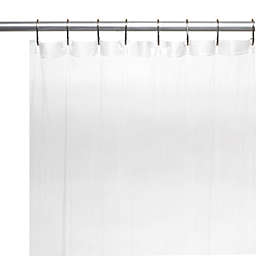 Carnation Home Fashions Shower Stall-Sized, 5 Gauge Vinyl Shower Curtain Liner - Super Clear 54x78