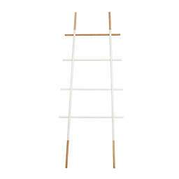 Innoka Decorative Blanket Ladder For Living Room Bedroom Bathroom, White