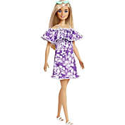 Barbie Loves The Ocean Beach-Themed Doll (11.5&quot; Blonde), Made from Recycled Plastics