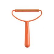 Department Store 1pc Remover Fluff Lint Brush Clothes Fabric Hair Pet Shaver Dust Magic Cleaner (Orange)