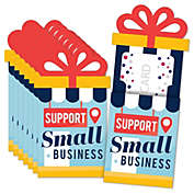 Big Dot of Happiness Support Small Business - Thank You Money and Gift Card Sleeves - Nifty Gifty Card Holders - Set of 8