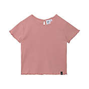 Deux par Deux Waffled T-Shirt Dusty Pink
