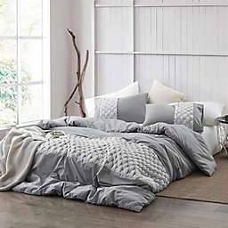 Byourbed Knit & Loop Textured Coma Inducer Comforter - King - Alloy/Glacier Gray