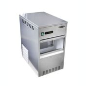 Sunpentown Stainless Steel Finish Free Standing Automatic Flake Ice Maker - 88 lbs/day