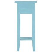 Sunset Trading Cottage Narrow Side Table   Beach Blue