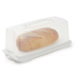 Juvale Plastic Bread Keeper Box, Storage Container for Kitchen (14.5 x 5.75 x 6.25 In)