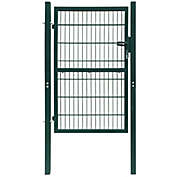 Home Life Boutique 2D Fence Gate (Single) Green 41.7" x 90.6"