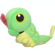 Sanei All Star Collection 6 Inch Plush - Caterpie PP136