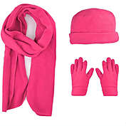 Women&#39;s Fleece Winter Set, Hot Pink