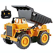 Top Race 5 Channel Fully Functional Remote Control Construction Truck Kids Size Designed