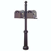 Special Lite Products Company Classic Curbside Mailboxes And Fresno Double Mount Mailbox Post