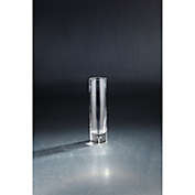 CC Home Furnishings 9" Clear Cylindrical Glass Flower Vase Tabletop Decor
