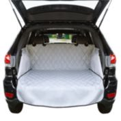 Jumbl Large Cargo Liner, Water Resistant Seat Cover for Dogs, Dog Seat Cover for Cars, White