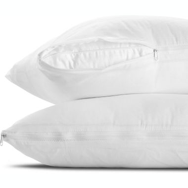 The Grand Zippered Poly / Cotton Pillow Protectors 12 Pack. View a larger version of this product image.