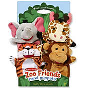 Melissa And Doug Zoo Friends Hand Puppets