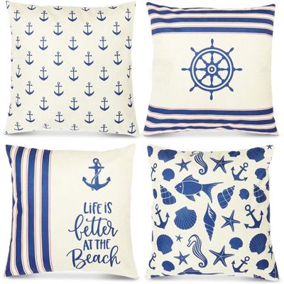 wooden boat Nautical Boat Pillow 20 x 20 26 x 26 coastal decor 18 x 18 orange throw pillow 24 x 24 nautical decorative pillow